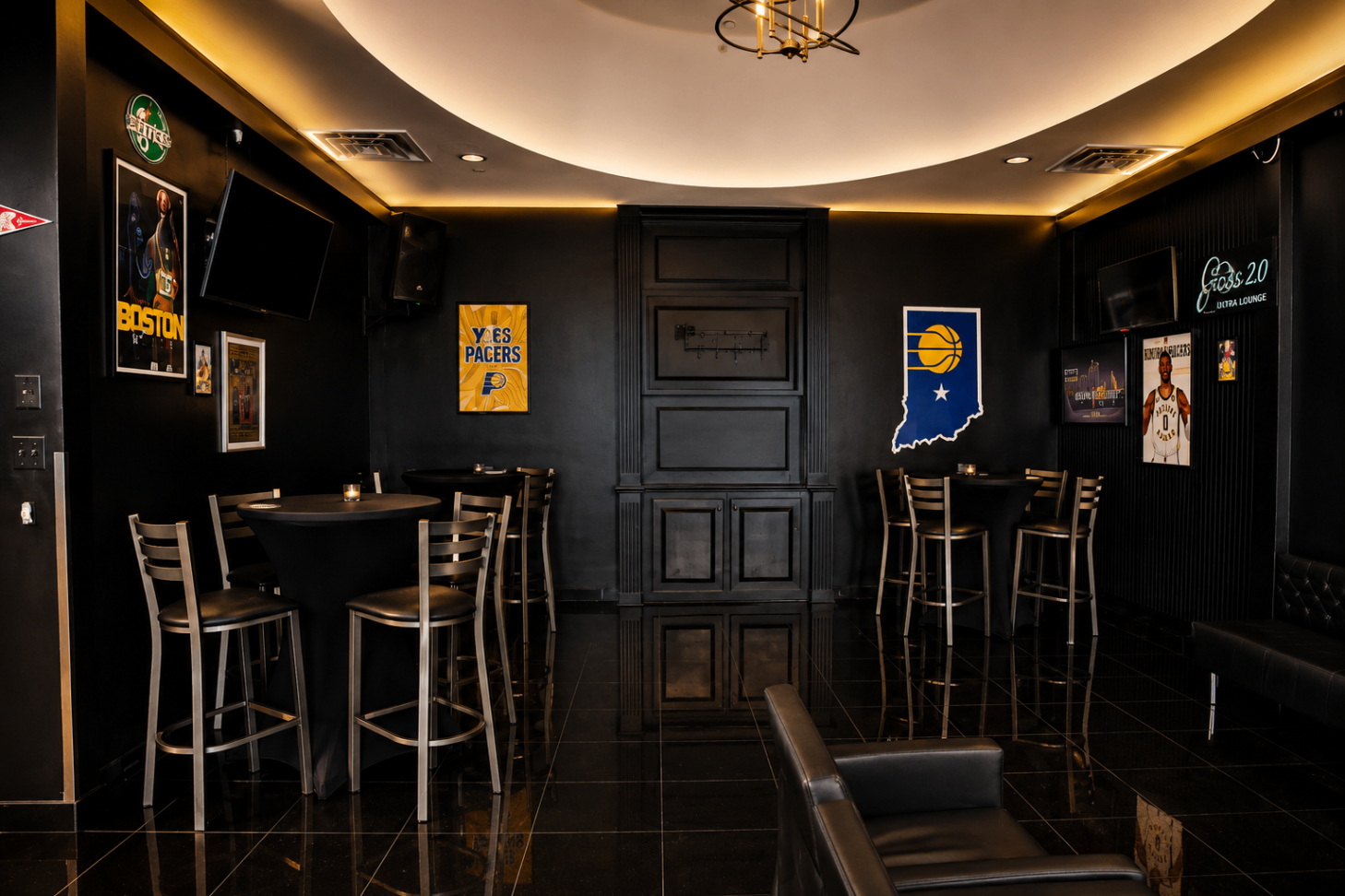 Private dining room at Cross Ultra Lounge 2.0
